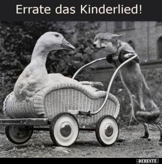 Errate das Kinderlied!... - Lustige Bilder | DEBESTE.de