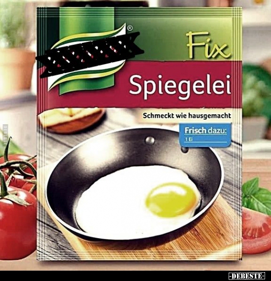 Fix Spiegelei.. - Lustige Bilder | DEBESTE.de