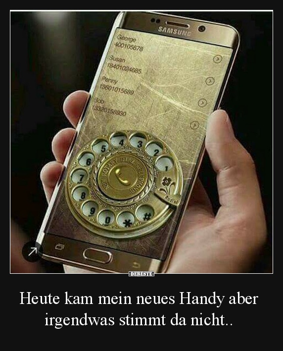 Heute kam mein neues Handy aber irgendwas stimmt da nicht.. - Lustige Bilder | DEBESTE.de