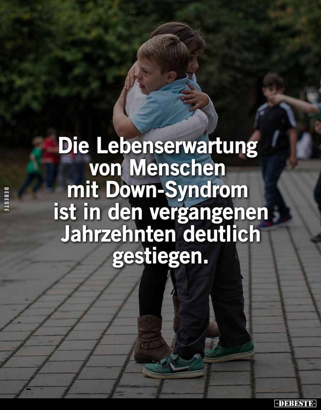Die Lebenserwartung von Menschen mit Down-Syndrom ist in den vergangenen Jahrzehnten deutlich gestiegen.