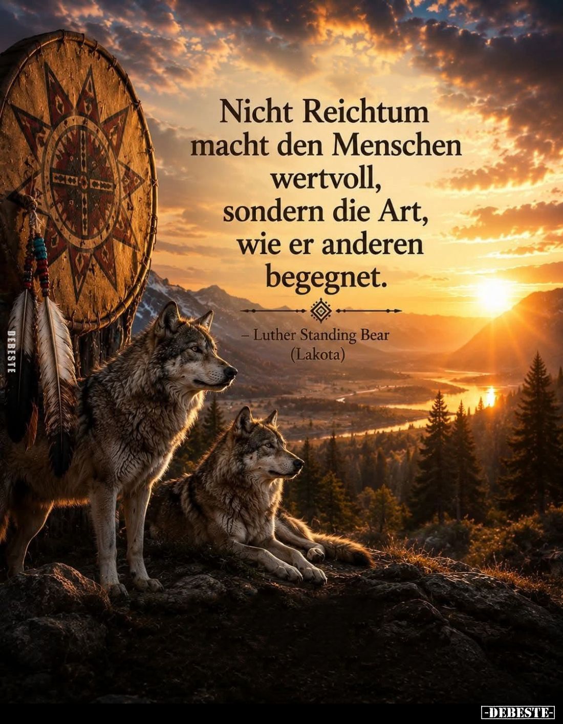 Nicht Reichtum macht den Menschen wertvoll, sondern die Art, wie er anderen begegnet.