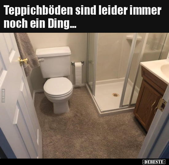 Teppichböden sind leider immer noch ein Ding... - Lustige Bilder | DEBESTE.de