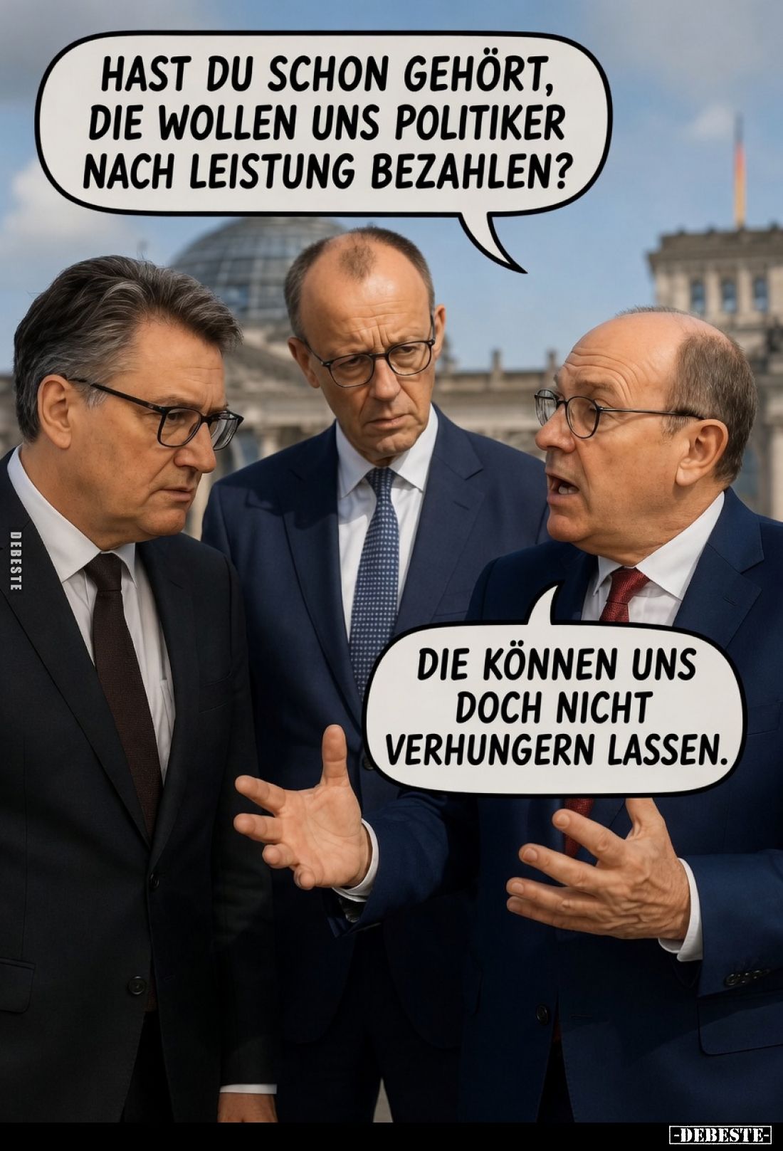 Hast du schon gehört, die wollen uns Politiker nach.. - Lustige Bilder | DEBESTE.de