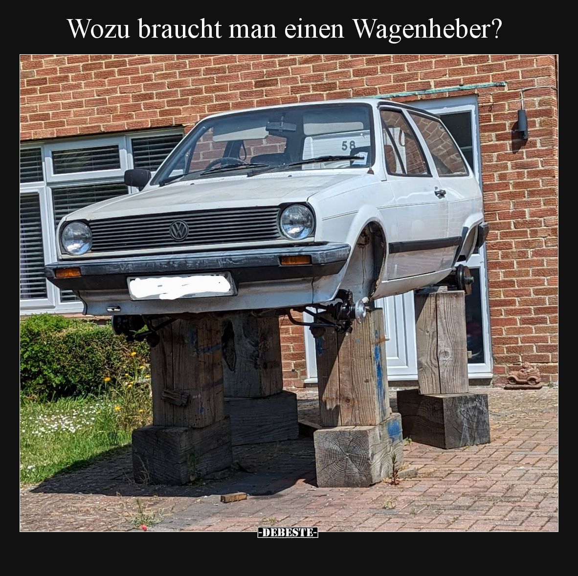 Wozu braucht man einen Wagenheber?