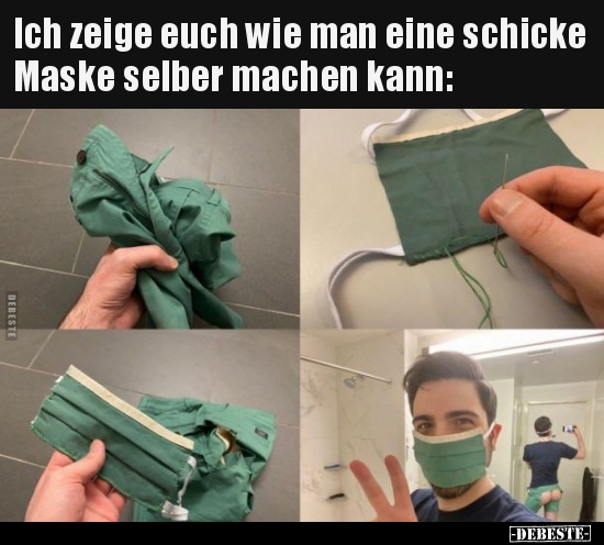 Ich zeige euch wie man eine schicke Maske selber machen.. - Lustige Bilder | DEBESTE.de
