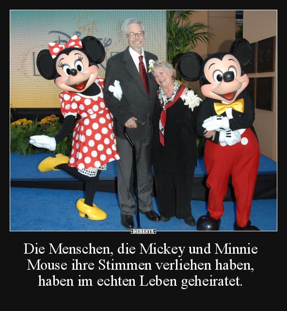 Die Menschen, die Mickey und Minnie Mouse.. - Lustige Bilder | DEBESTE.de