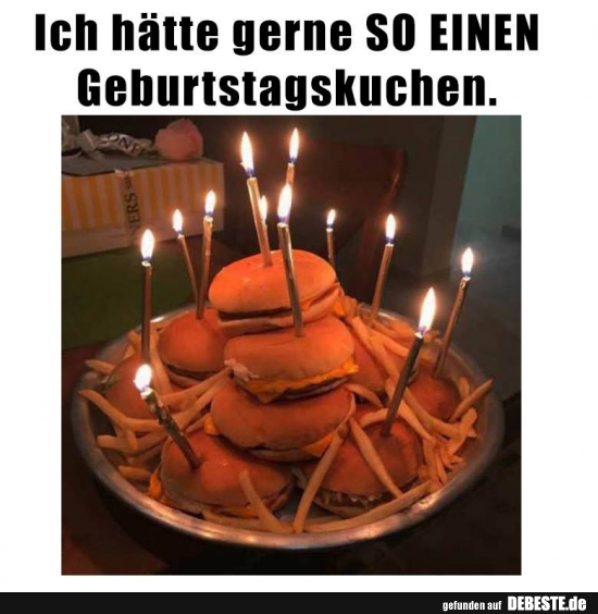 Ich hätte gerne so einen Geburtstagskuchen.. - Lustige Bilder | DEBESTE.de