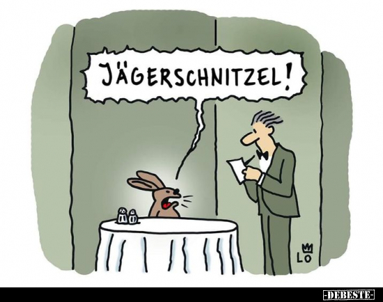 Jägerschnitzel! - Lustige Bilder | DEBESTE.de
