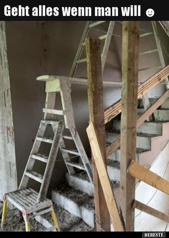 Geht alles wenn man will.