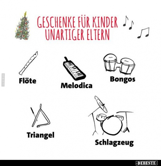 Geschenke für Kinder unartiger Eltern.. - Lustige Bilder | DEBESTE.de