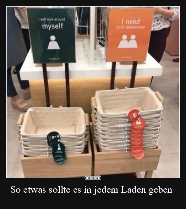 So etwas sollte es in jedem Laden geben.. - Lustige Bilder | DEBESTE.de