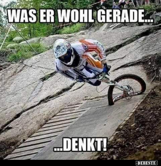 Was er wohl gerade denkt!..