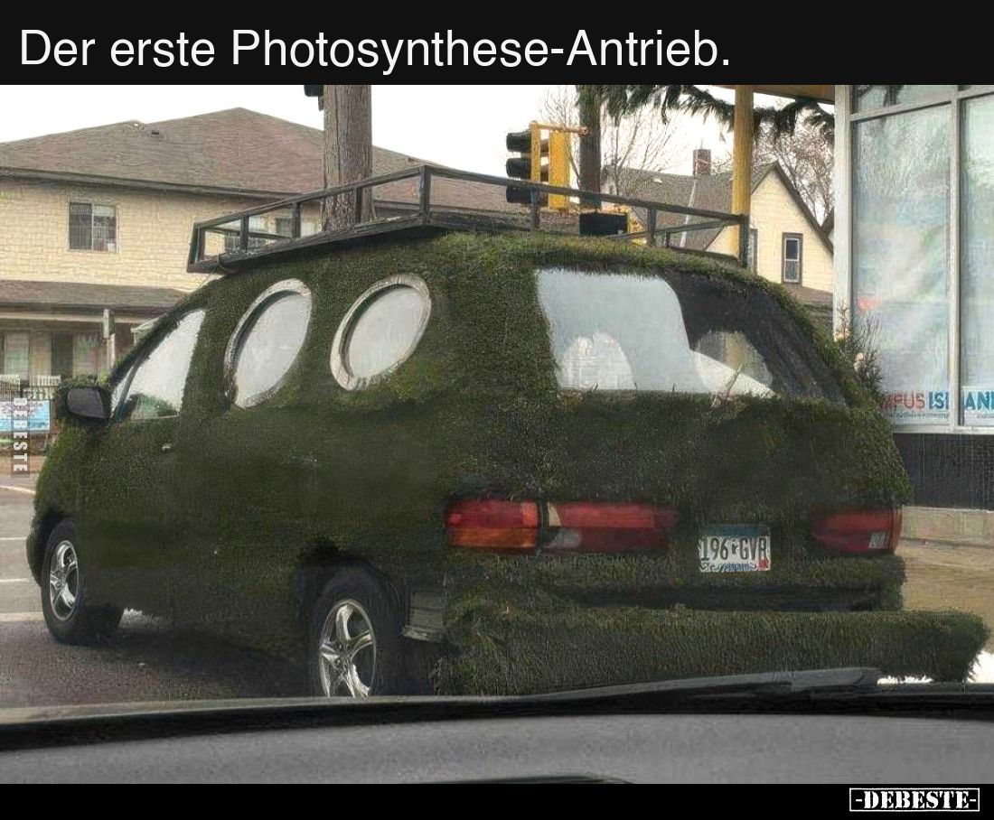 Der erste Photosynthese-Antrieb...
