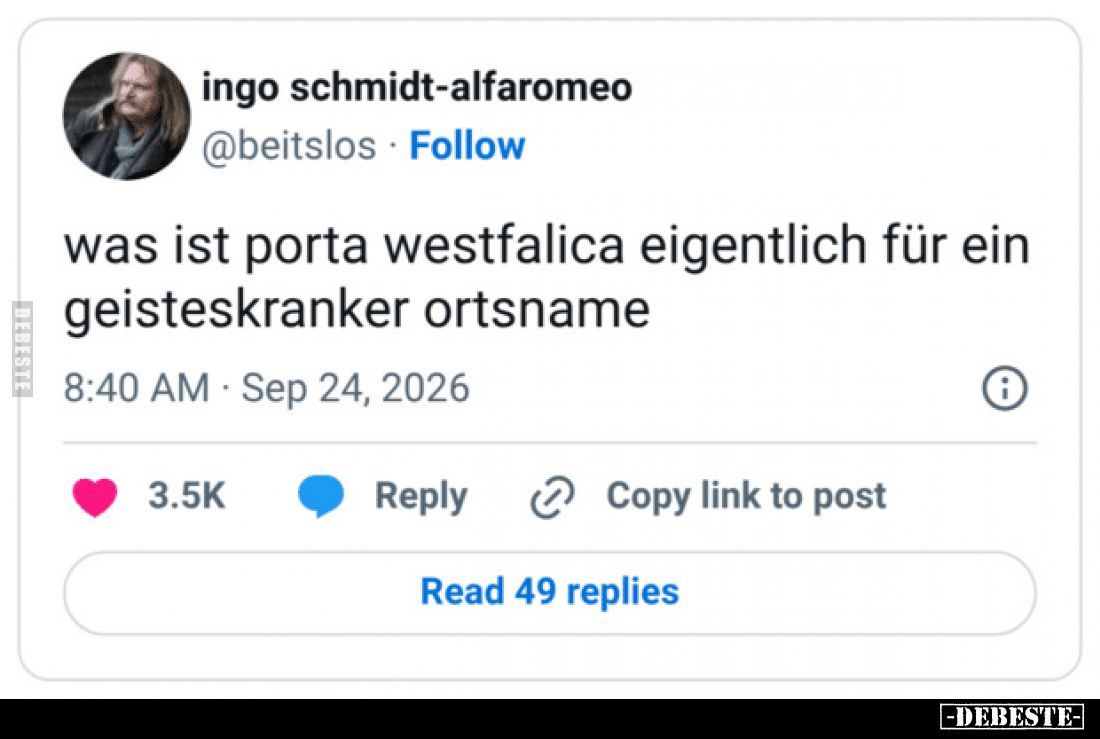 Was ist Porta Westfalica eigentlich für ein geisteskranker Ortsname