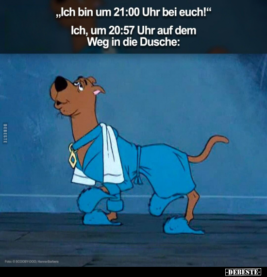 "Ich bin um 21:00 Uhr bei euch!".. - Lustige Bilder | DEBESTE.de