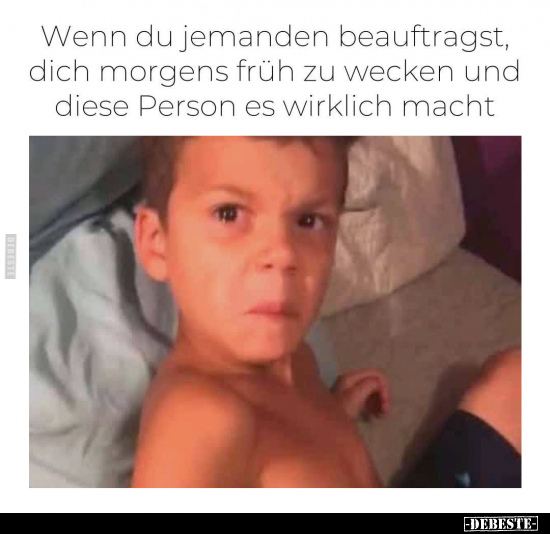 Wenn du jemanden beauftragst.. - Lustige Bilder | DEBESTE.de