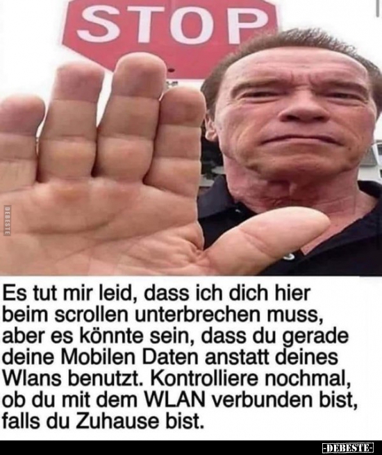 Es tut mir leid, dass ich dich hier beim scrollen.. - Lustige Bilder | DEBESTE.de