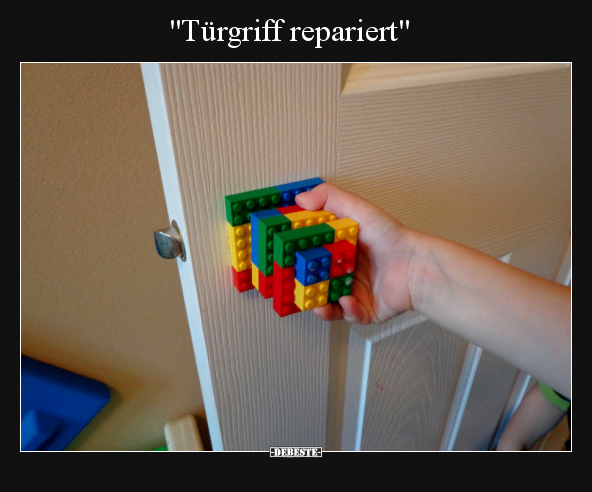 Türgriff repariert