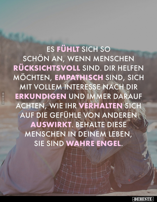 Es fühlt sich so schön an, wenn Menschen rücksichtsvoll.. - Lustige Bilder | DEBESTE.de