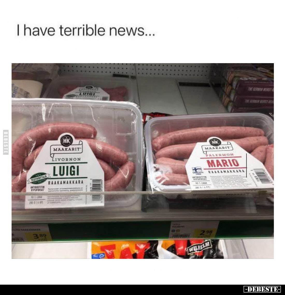 I have terrible news...