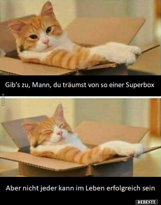 Gib's zu, Mann, du träumst von so einer Superbox.. - Lustige Bilder | DEBESTE.de