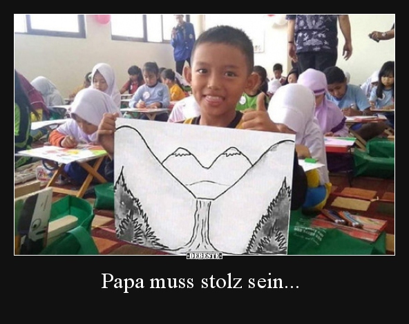 Papa muss stolz sein...