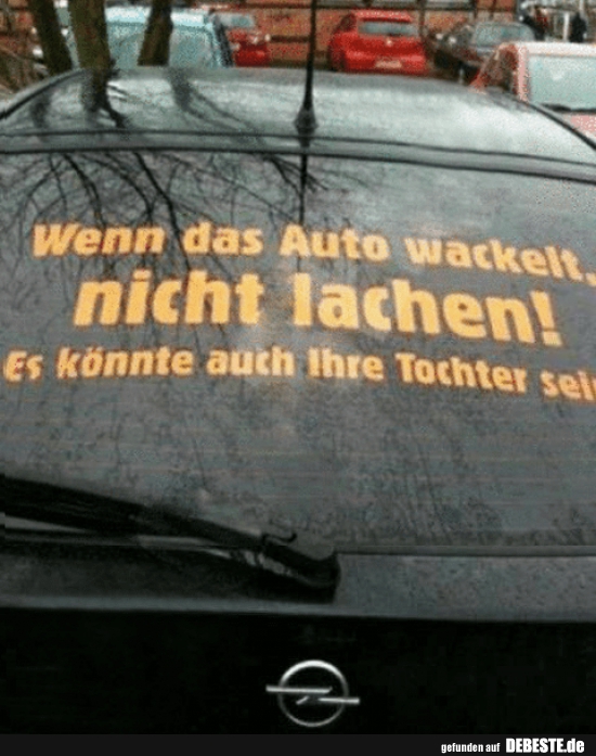 Wenn das Auto wackelt.. - Lustige Bilder | DEBESTE.de