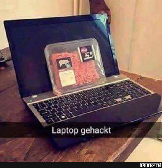 Laptop Gehackt Lustige Bilder Spruche Witze Echt Lustig