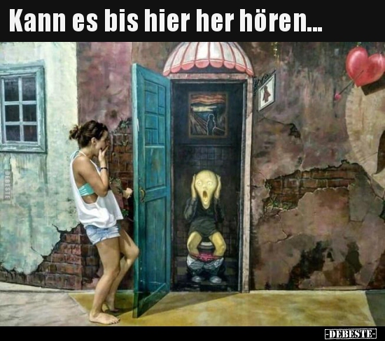 Kann es bis hier her hören...