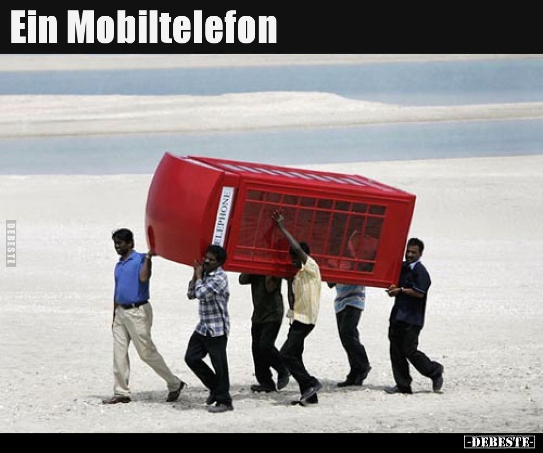 Ein Mobiltelefon.. - Lustige Bilder | DEBESTE.de