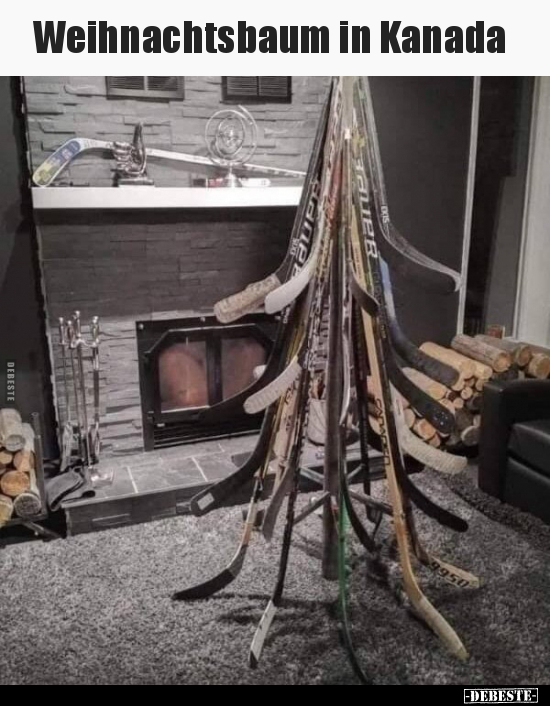 Weihnachtsbaum in Kanada..