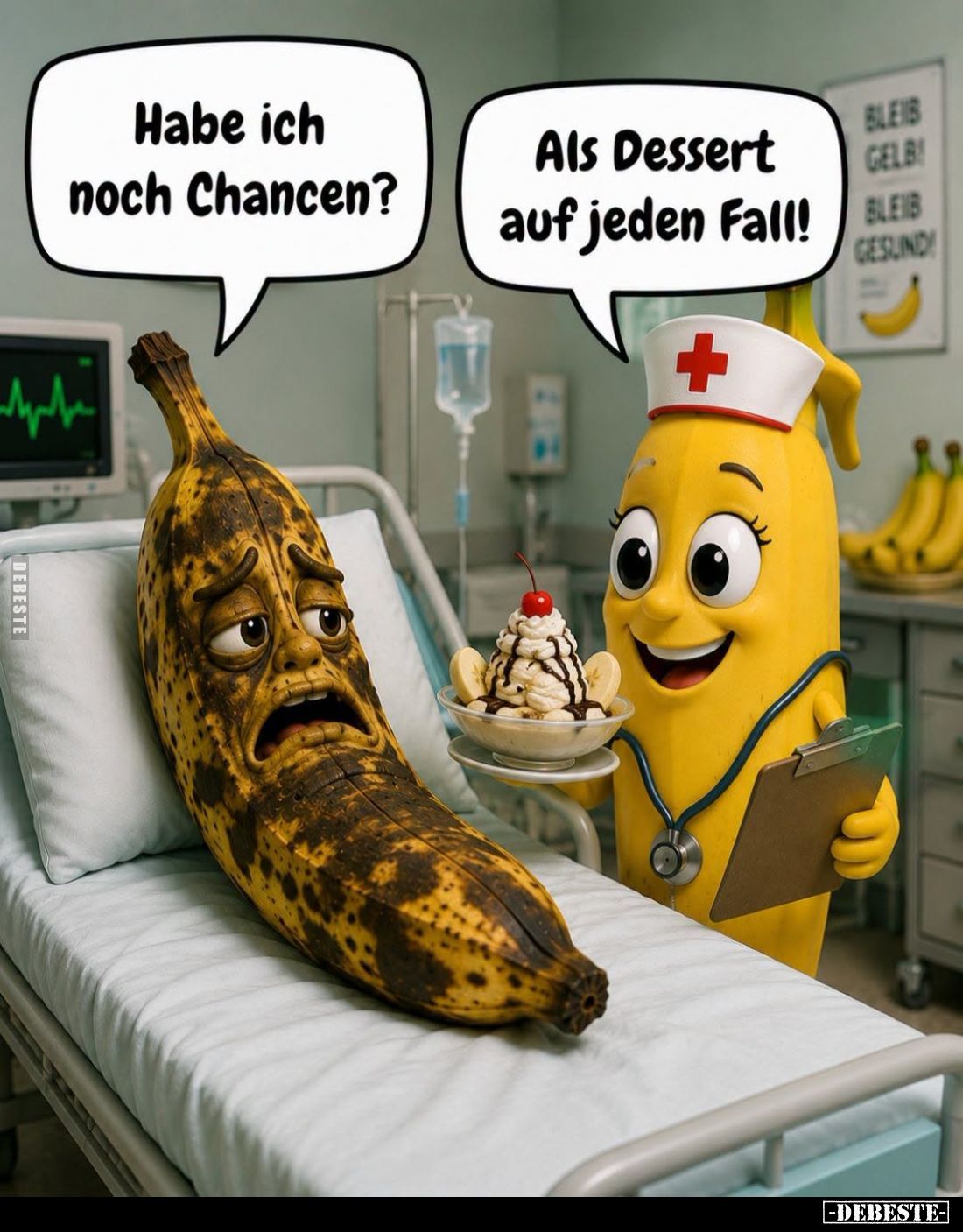 Habe ich noch Chancen? -
Als Dessert auf jeden Fall!