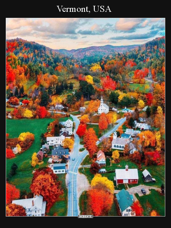 Vermont, USA.. DEBESTE.de