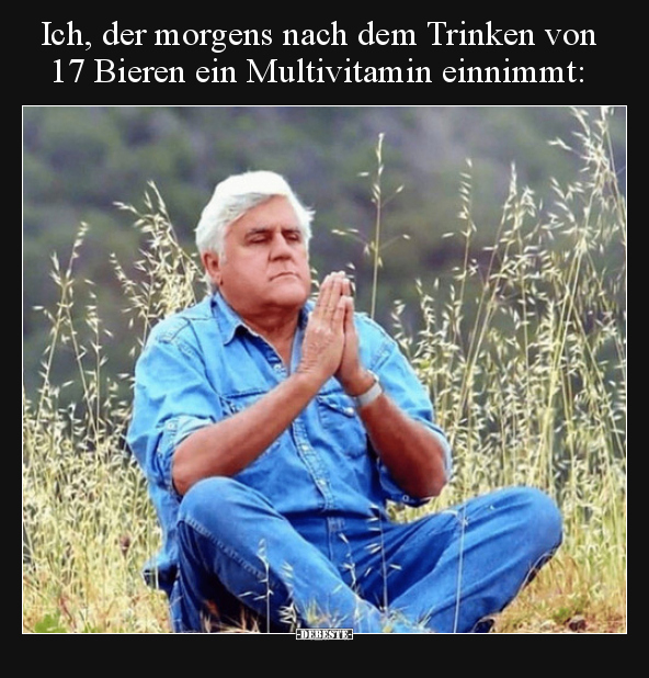 Ich, der morgens nach dem Trinken von 17 Bieren ein.. - Lustige Bilder | DEBESTE.de