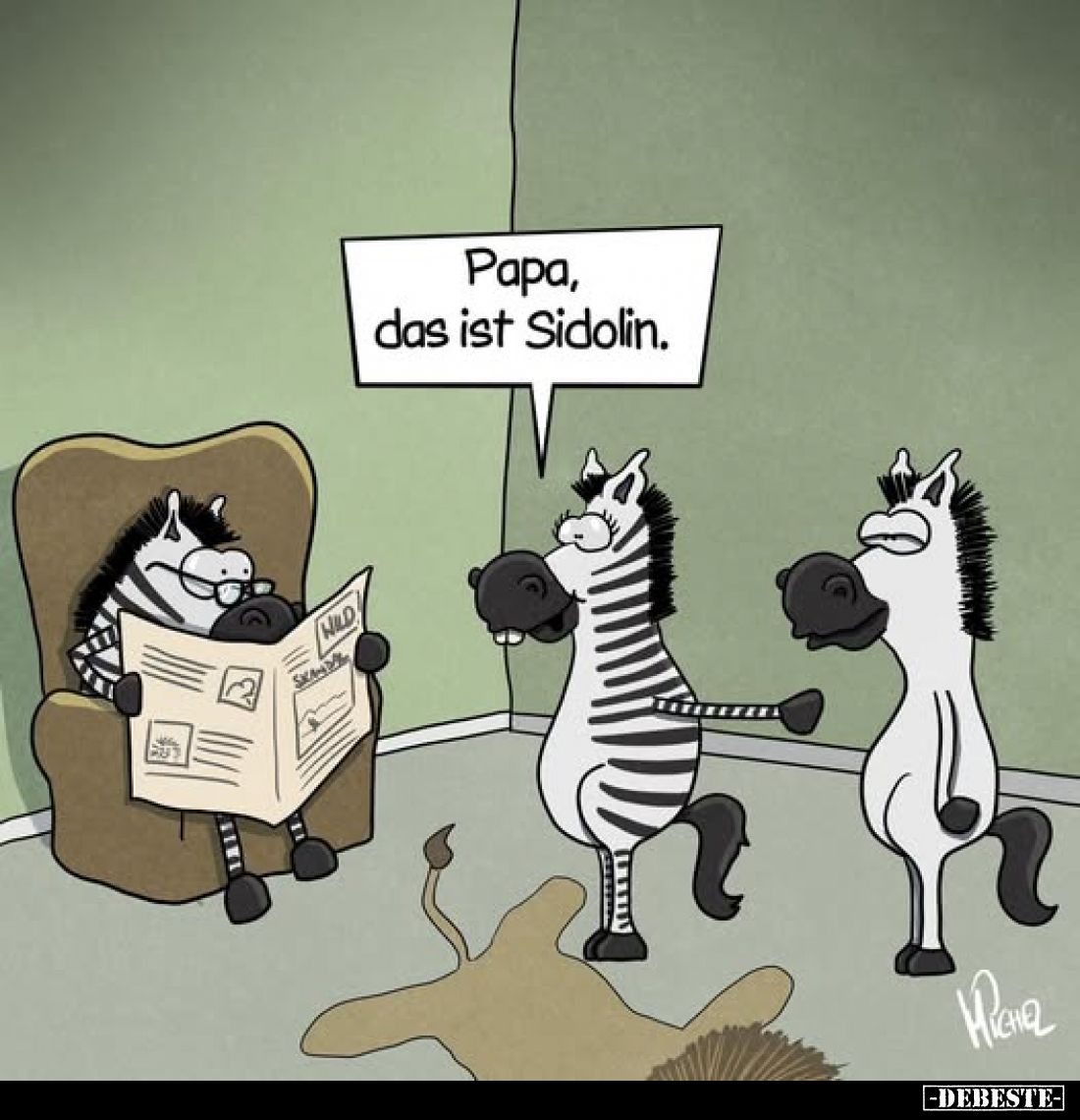 Papa, das ist Sidolin.