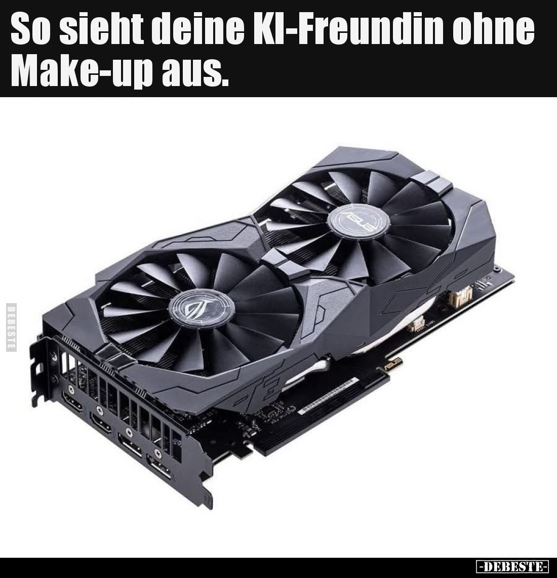 So sieht deine KI-Freundin ohne Make-up aus...