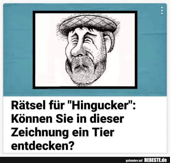 Rätsel für "Hingucker".. - Lustige Bilder | DEBESTE.de