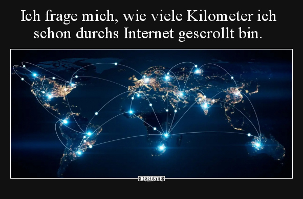 Ich frage mich, wie viele Kilometer.. - Lustige Bilder | DEBESTE.de