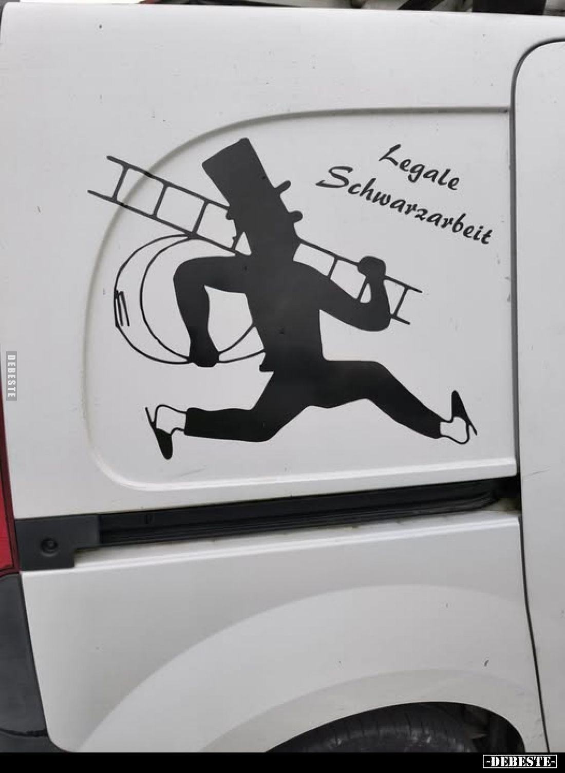 Legale Schwarzarbeit.