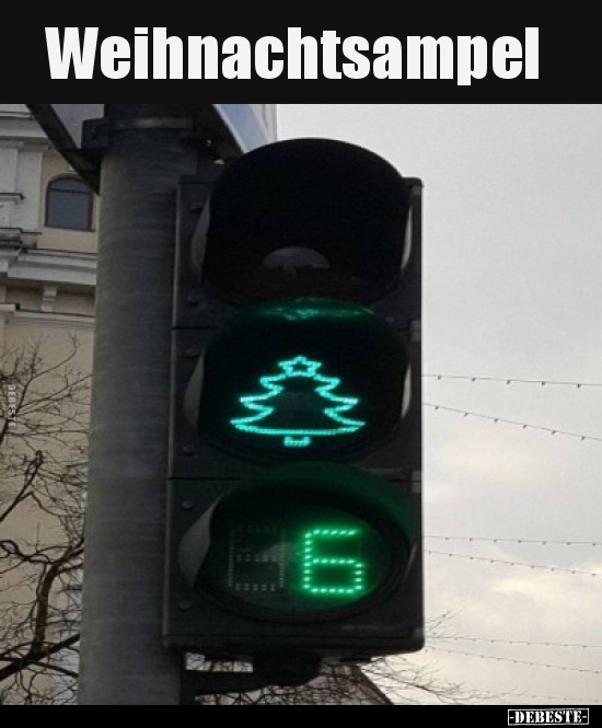 Weihnachtsampel..