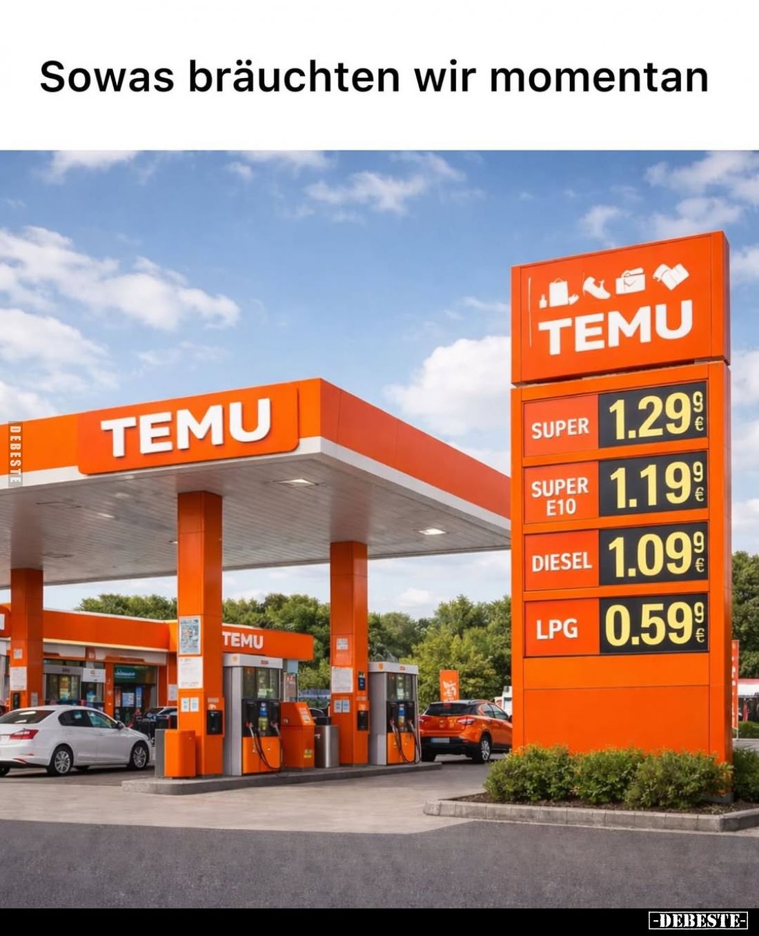 Sowas bräuchten wir momentan