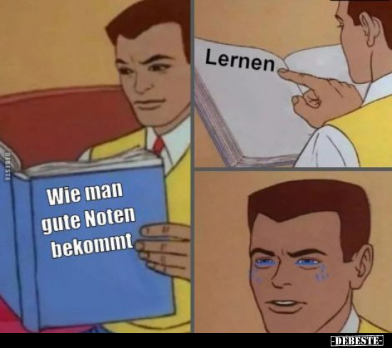Wie man gute Noten bekommt...
