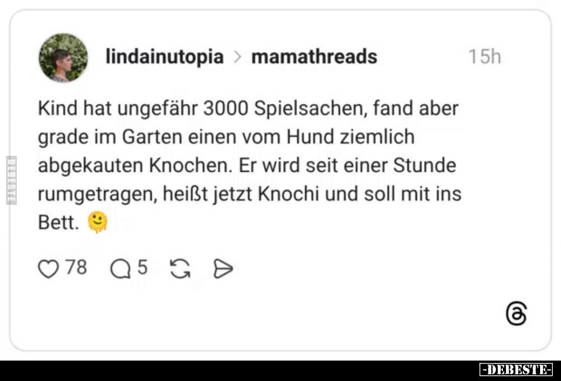 Ein Kunde hat mir heute erzählt, dass er einen zahmen Raben im Garten hat, der Karl heißt und den er manchmal mit Käse fütter...