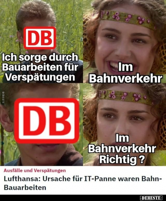 Ich sorge durch Bauarbeiten für Verspätungen.. - Lustige Bilder | DEBESTE.de