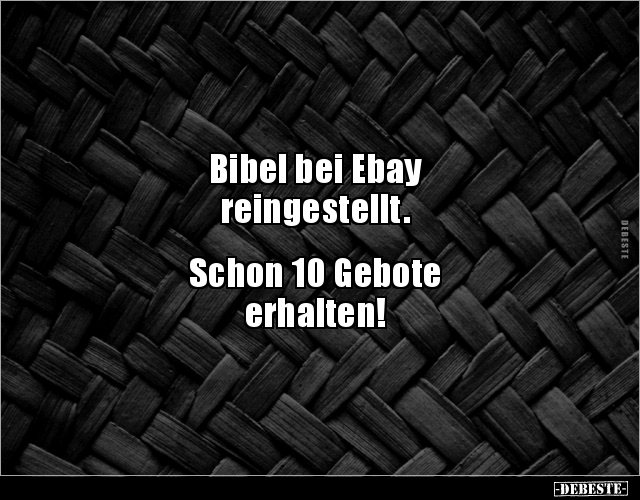 Bibel bei Ebay reingestellt.. - Lustige Bilder | DEBESTE.de