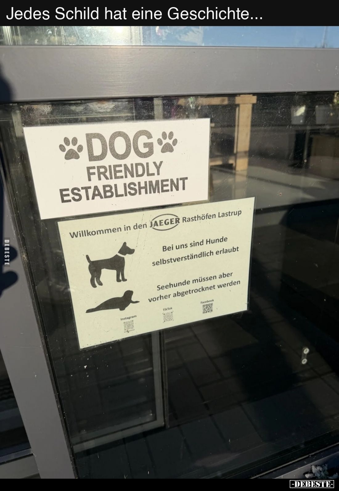 Jedes Schild hat eine Geschichte... - Lustige Bilder | DEBESTE.de