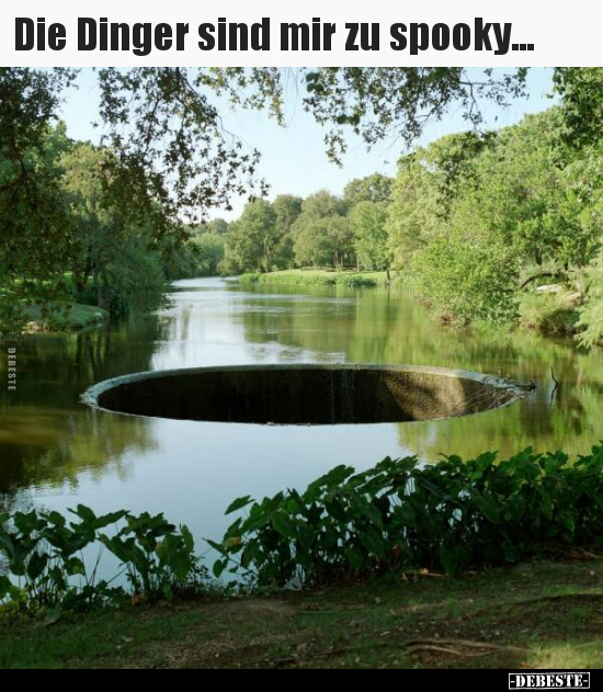 Die Dinger sind mir zu spooky... - Lustige Bilder | DEBESTE.de