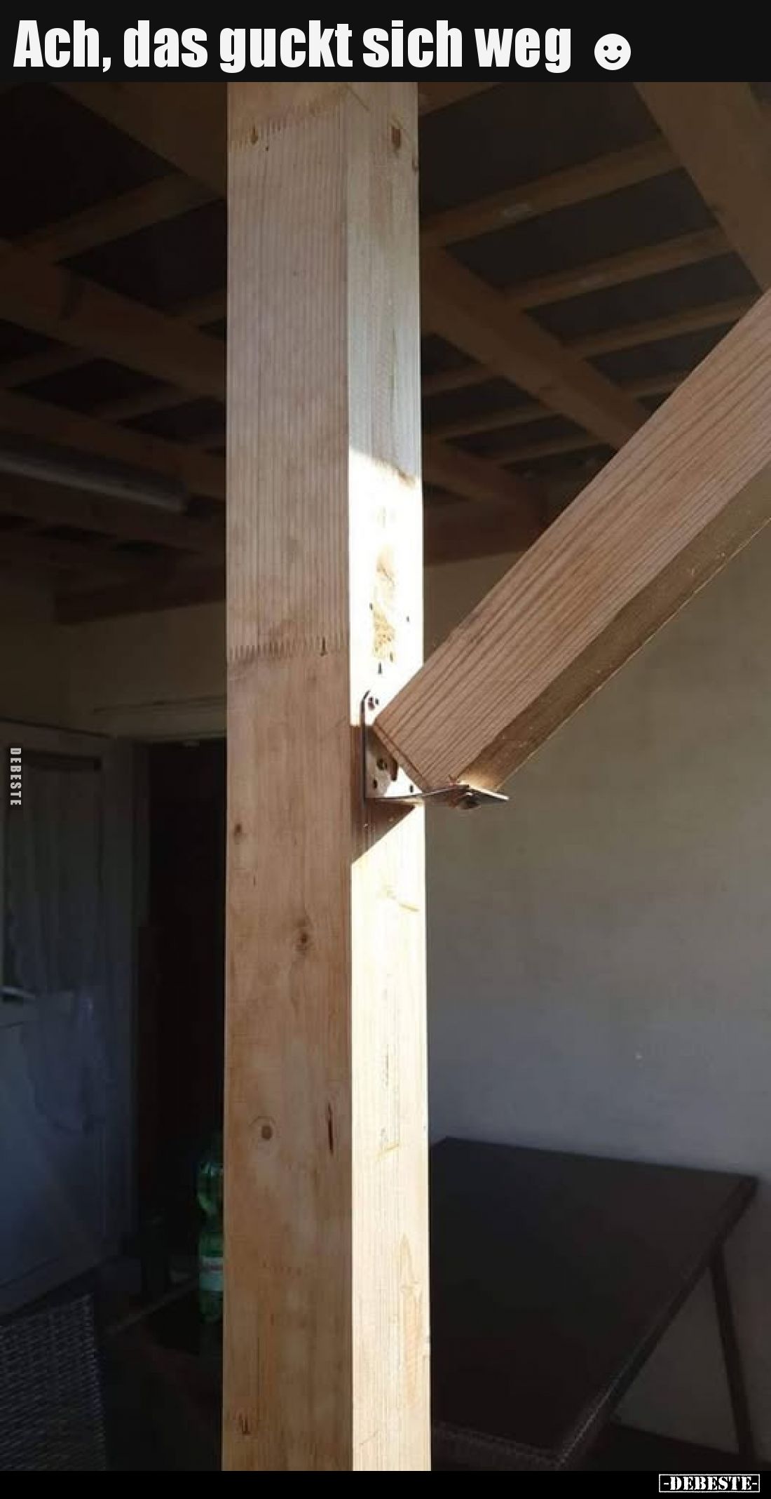 Ach, das guckt sich weg.