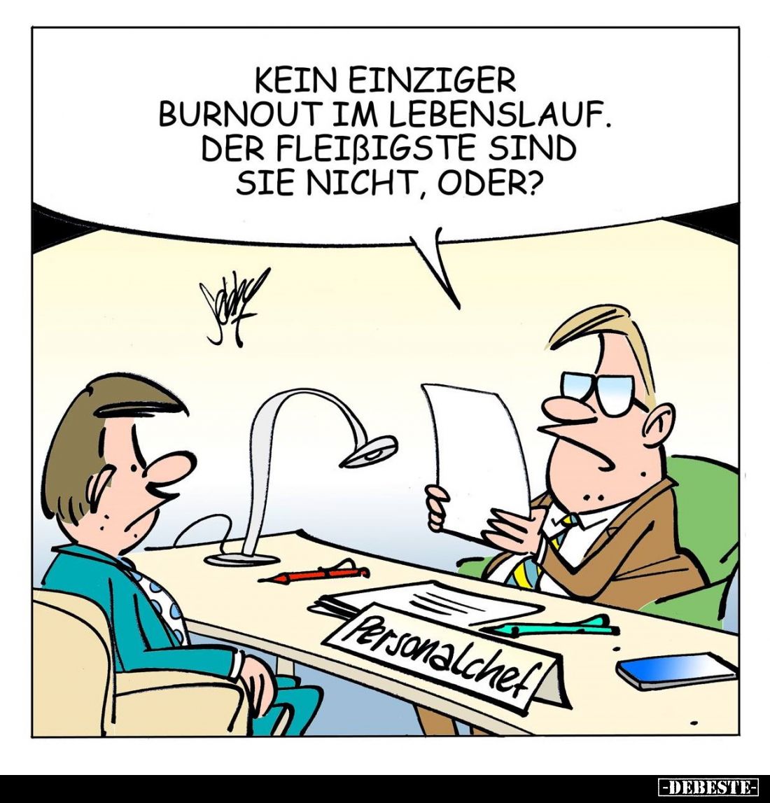 Κειν einziger Burnout im Lebenslauf.... - Lustige Bilder | DEBESTE.de