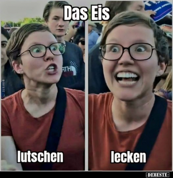 Das Eis lutschen / lecken.. - Lustige Bilder | DEBESTE.de